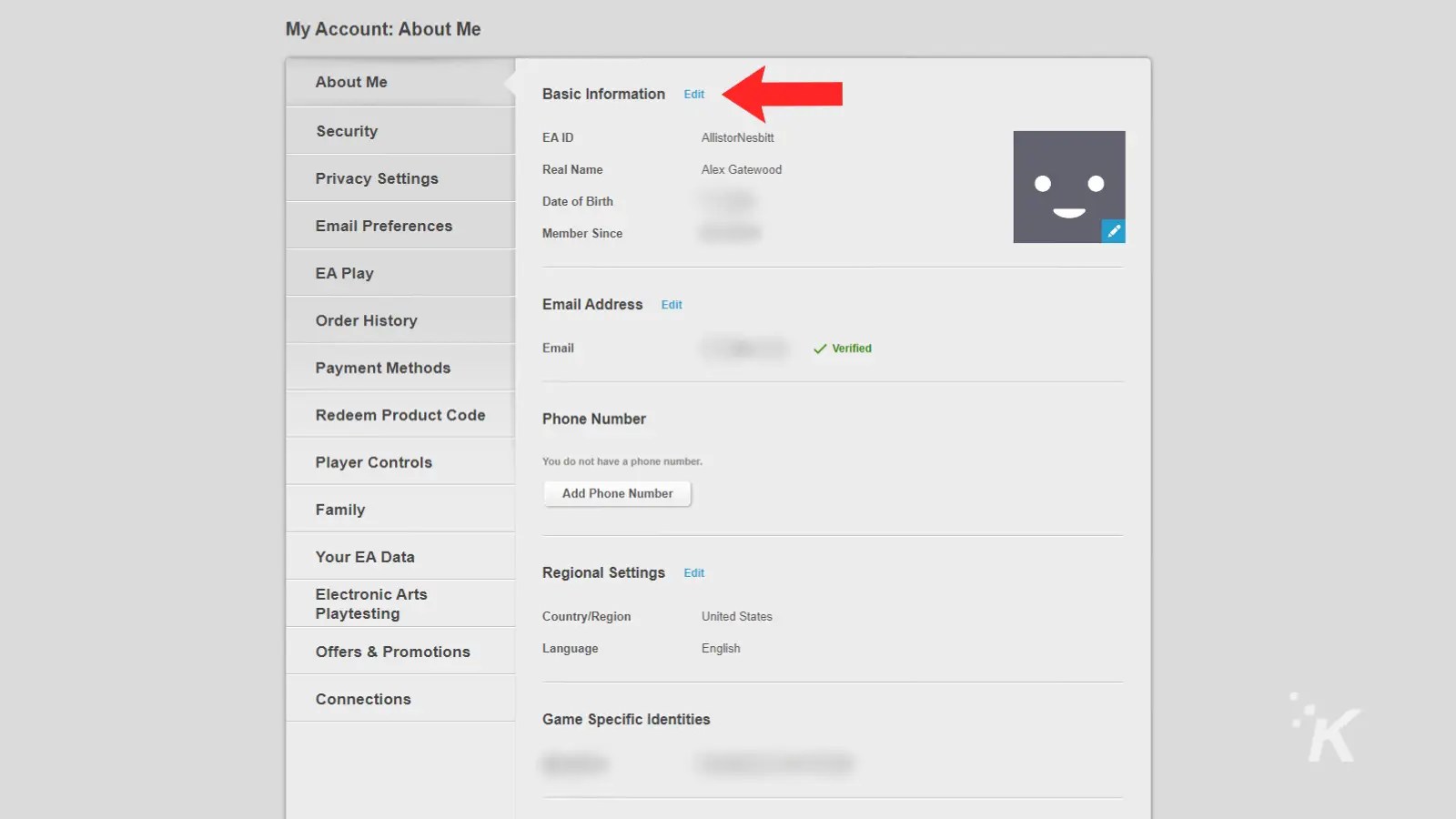 How to change your EA/Origin username
