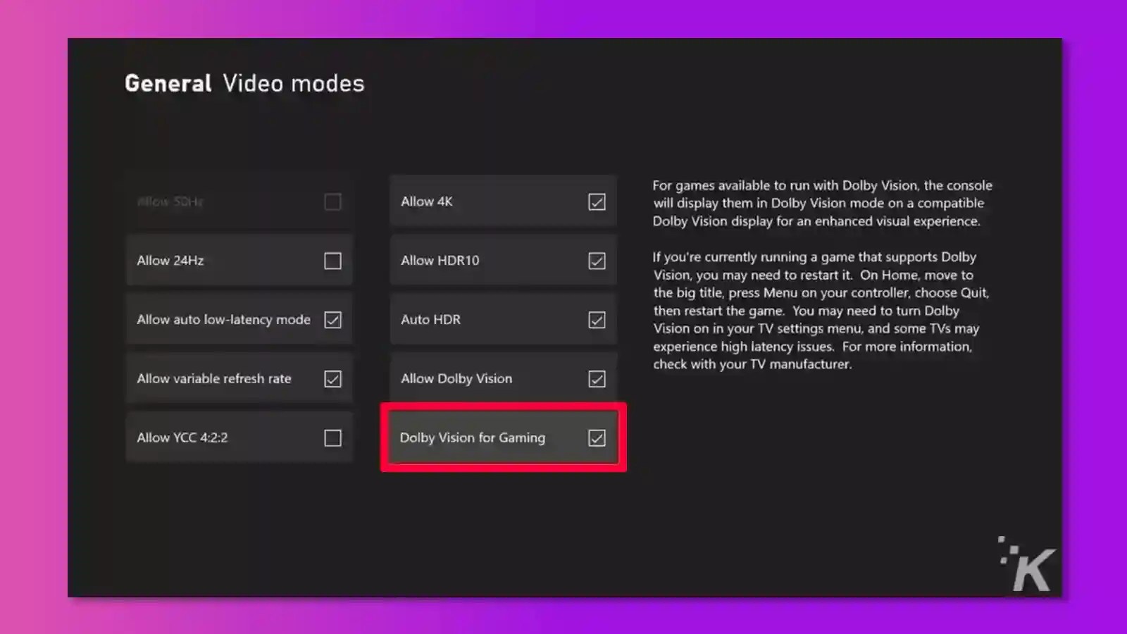 How to set up Dolby Vision on Xbox Series X or Series S KnowTechie