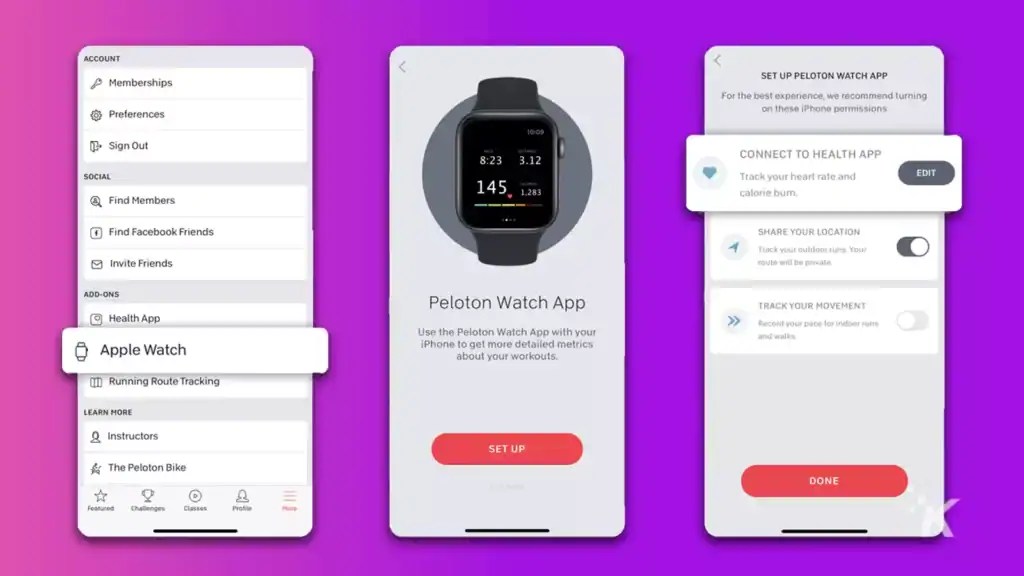 Peloton machines now work with Apple Watch