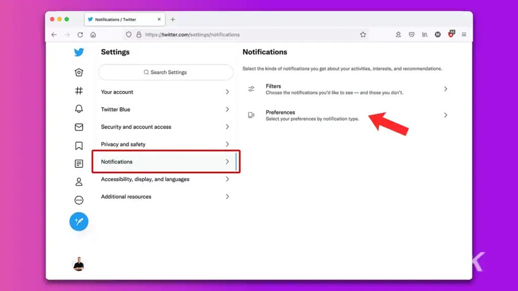 How to disable Twitter Spaces notifications