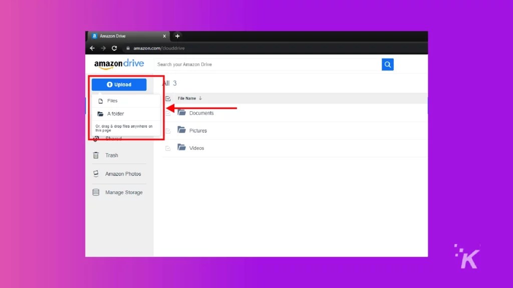 How to use your free cloud storage with Amazon Drive