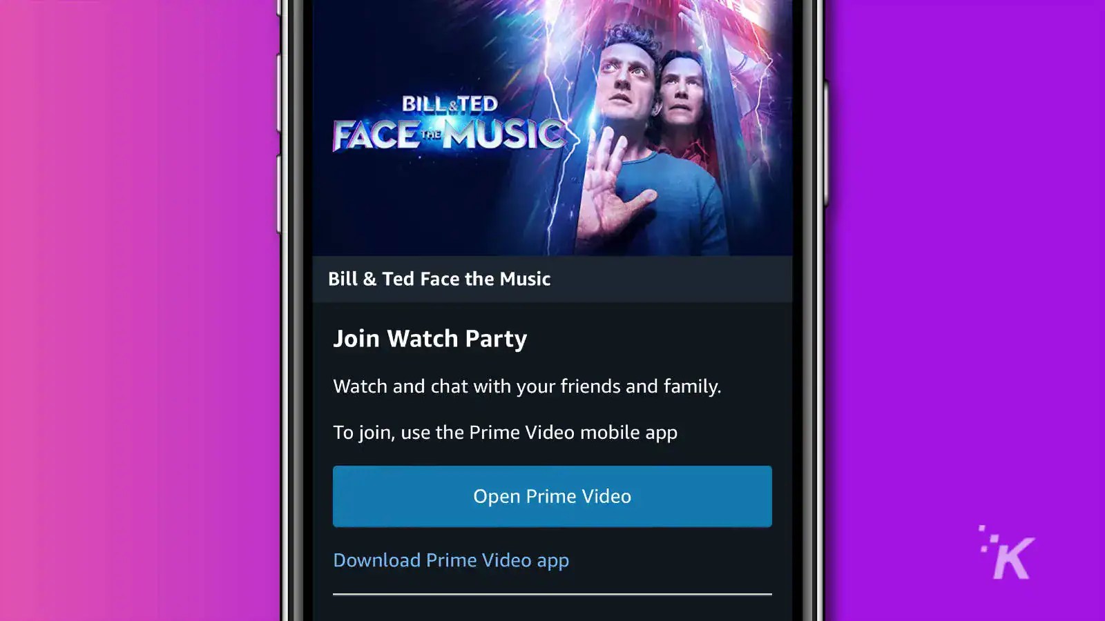 How to use Amazon Watch Party