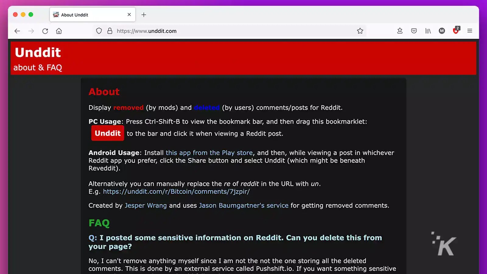 How to see deleted Reddit posts and comments(04)