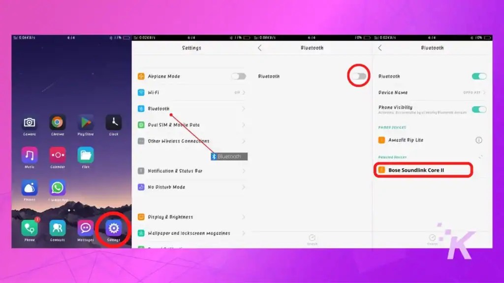 How to connect two Bose speakers together?