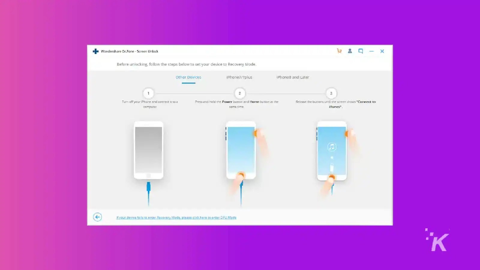 How to unlock your iPhone screen using Dr.Fone KnowTechie
