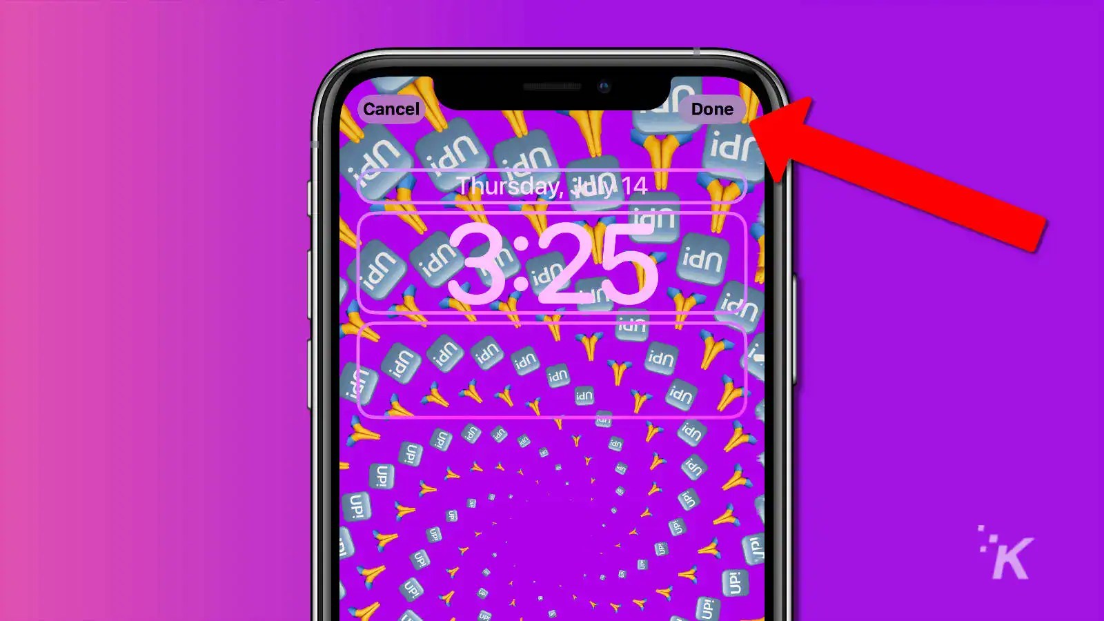 How to use emojis as your lock screen background in iOS 16