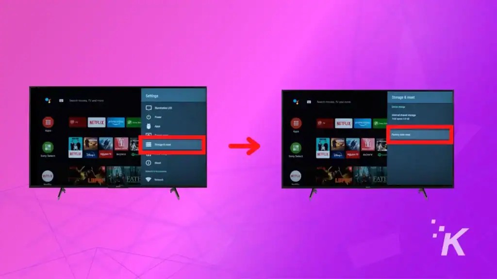 How to factory reset a Sony TV? KnowTechie