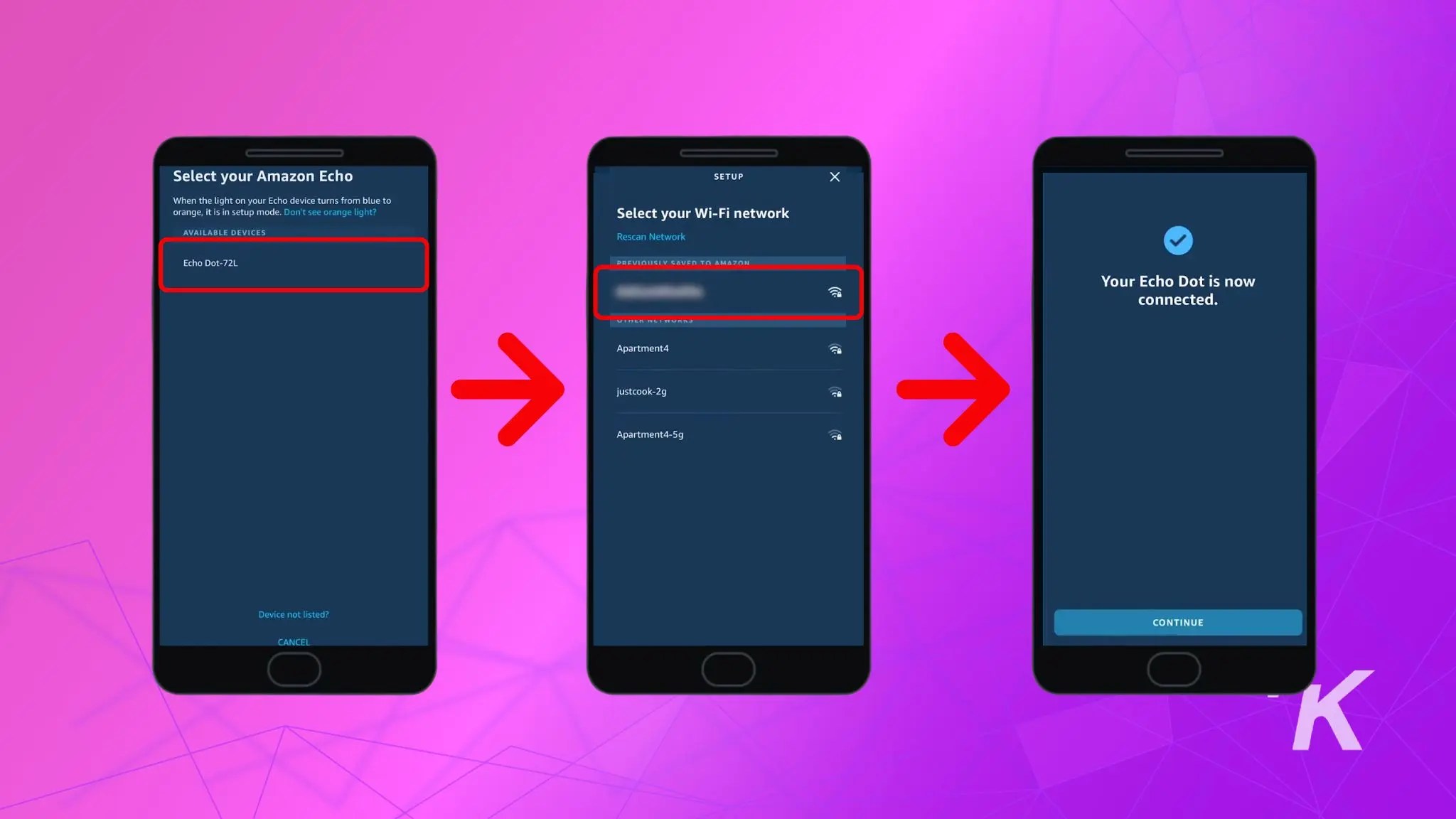 How to connect Echo and Echo Dot to WiFi (Alexa app optional)