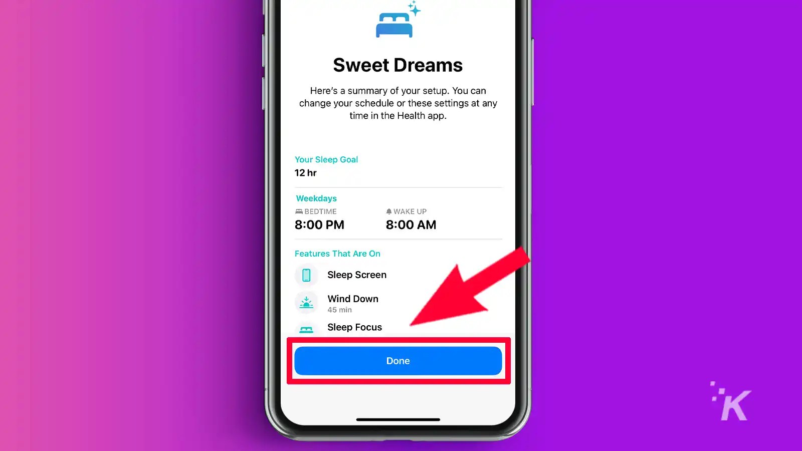 How to set sleep schedules on iPhone KnowTechie