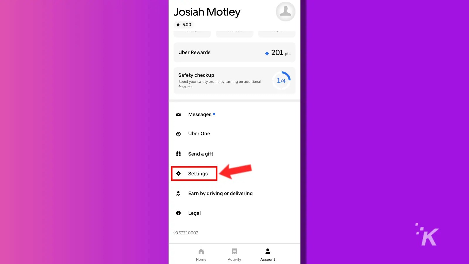 How to add 2step verification to your Uber account KnowTechie