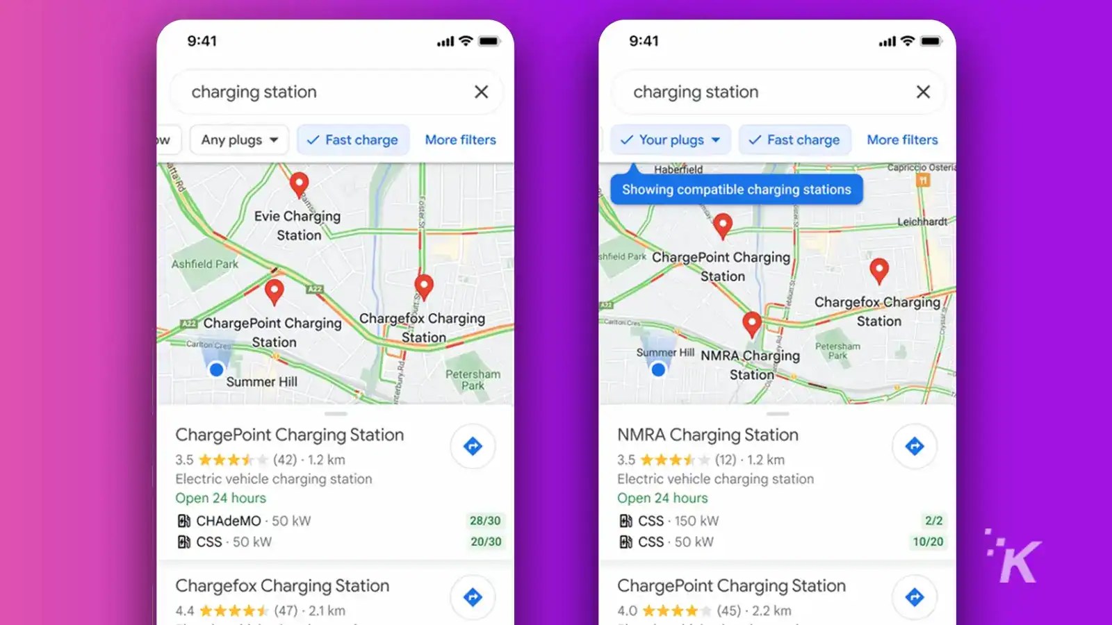 Google Maps now shows the fastest EV charging stations KnowTechie