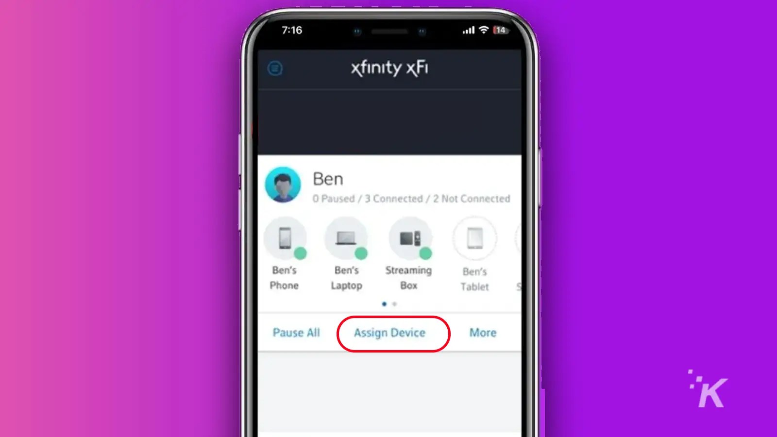 Pausing Xfinity WiFi on specific devices How to do it KnowTechie