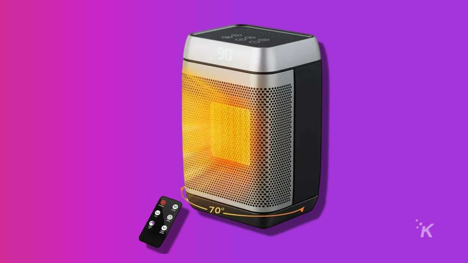Keep your toes warm all winter with this 36 space heater, 40 off