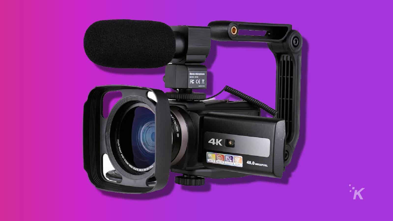 This powerful portable 4K camera does it all; get it now for 123