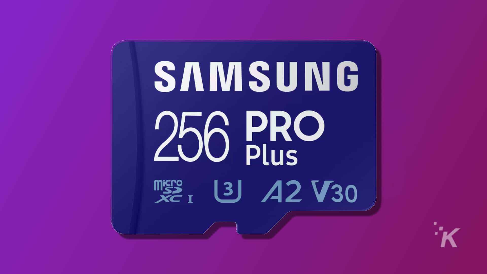 Get this 256GB Samsung microSD because right now, it's only 18