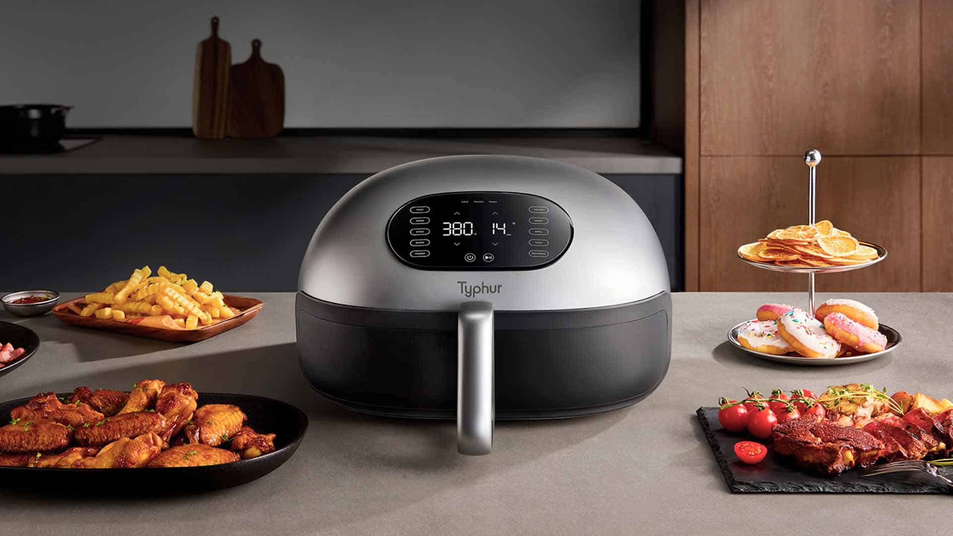 Typhur Dome a smart air fryer redefining home cooking KnowTechie
