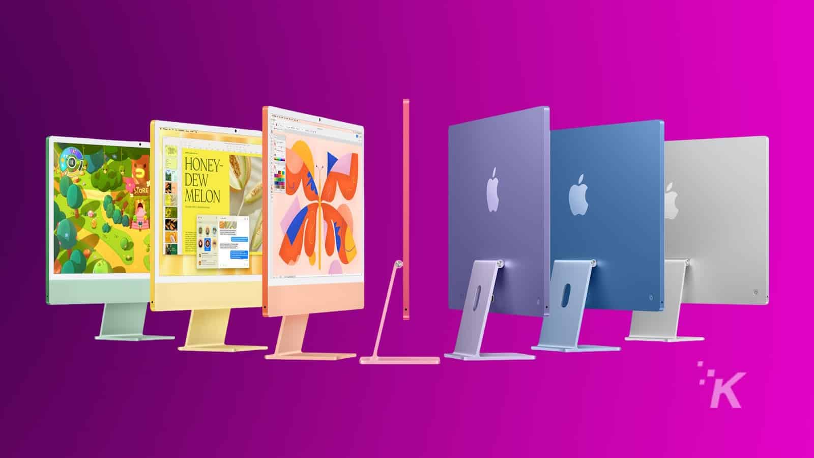 Apple refreshes the iMac with the M4 chip and (slightly) new colors