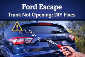 Ford Escape Trunk Not Opening: DIY Fixes - Know Vehicles
