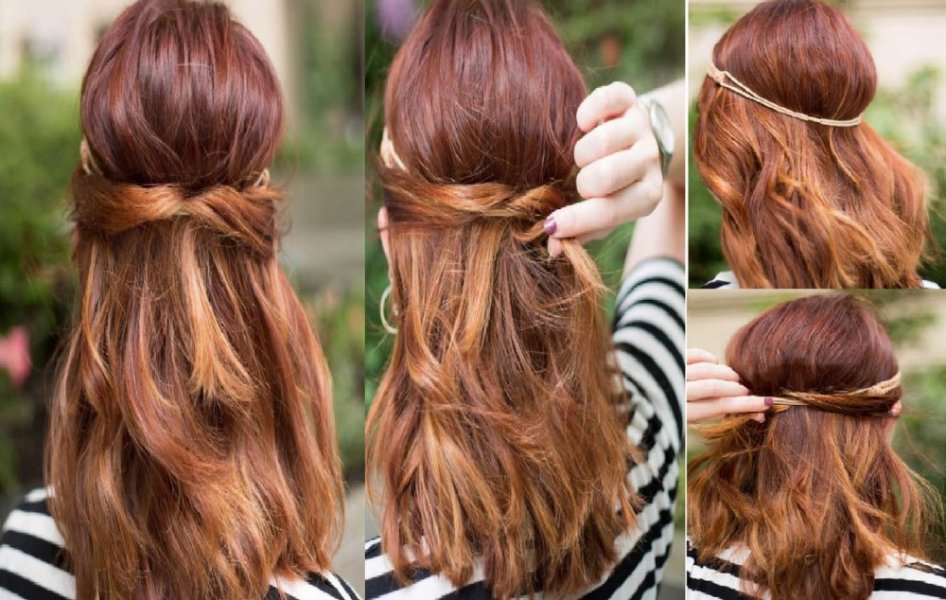 تسريحات شعر بسيطة , سرحي شعرك تسريحات بسيطة و رقيقة هل تعلم