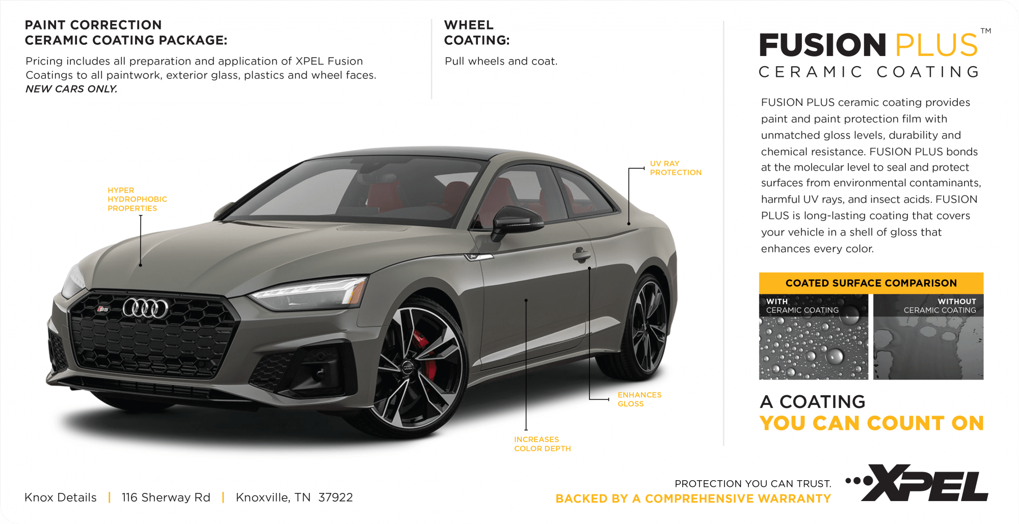 Ceramic Coating Protection for Your Car Knoxville, TN