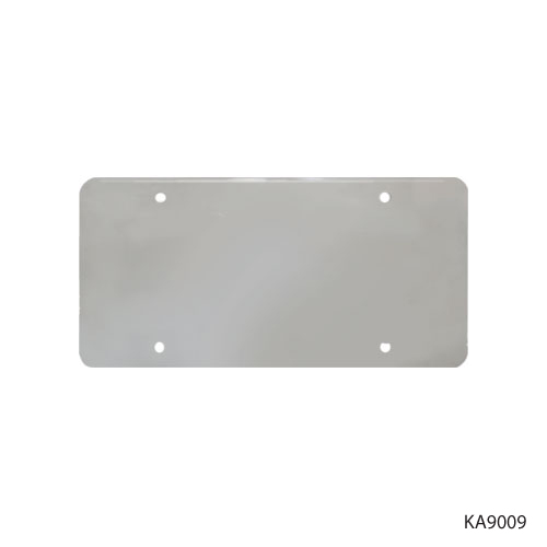STAINLESS STEEL LICENSE PLATE BACKING COVERS KA9009 KNS Accessories
