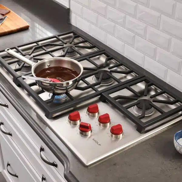 Wolf Gas Cooktop 36” CG365P/S in Houston, TX - K&N Sales