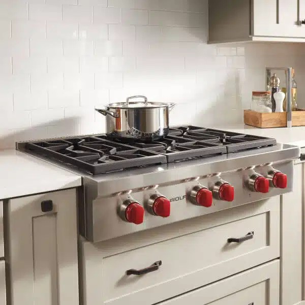 Wolf Sealed Burner Rangetop 36” SRT366 in Houston, TX K&N Sales