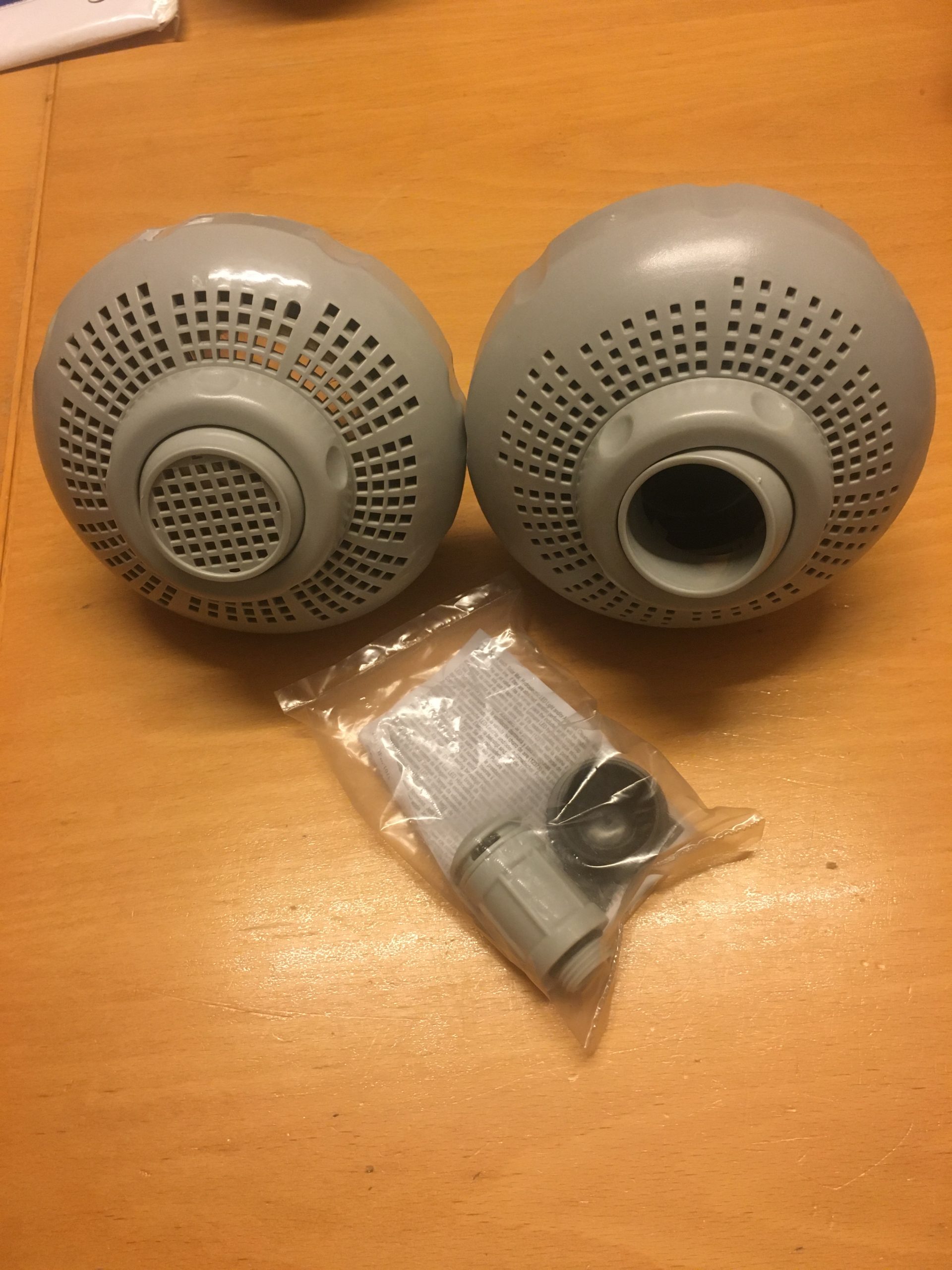 POOL INLET & OUTLET STRAINER SET 38MM INTEX RESERVEDELE