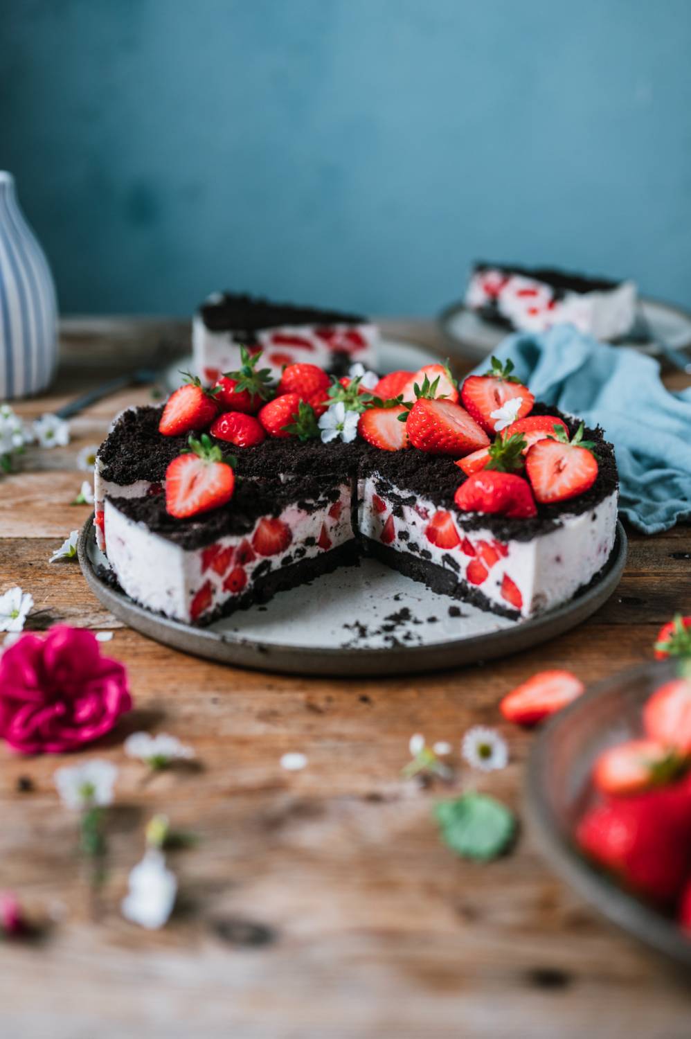 ErdbeerJoghurtTorte no Bake Ein erfrischender Sommerkuchen ⋆