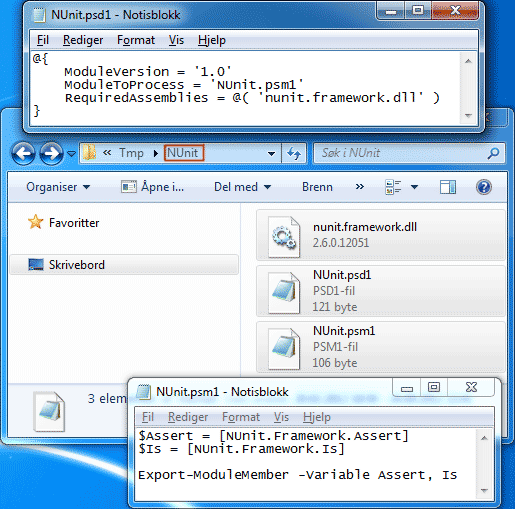 How to do NUnit assertions with PowerShell Knut Kristian Johansen’s blog