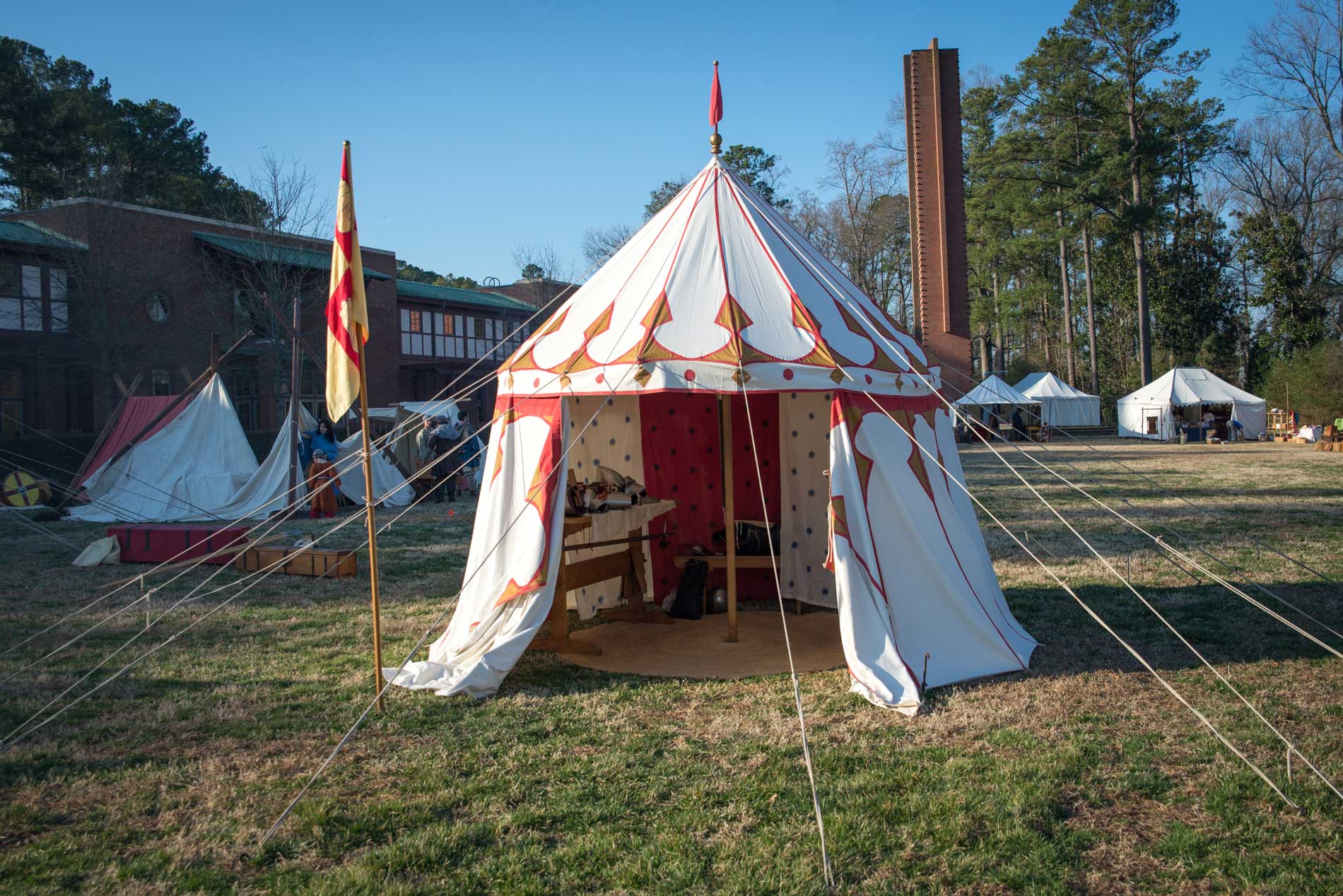 Easy Medieval Tent Improvement Tip Knyght Errant