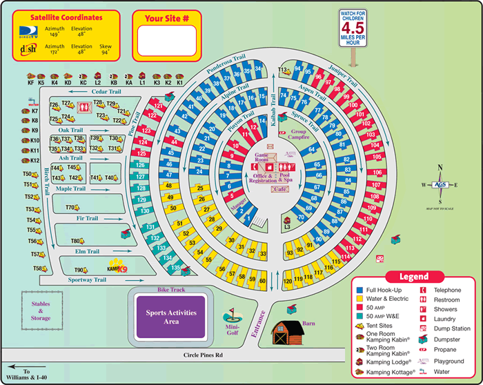 Activities, attractions and events for the Williams / Exit 167 / Circle