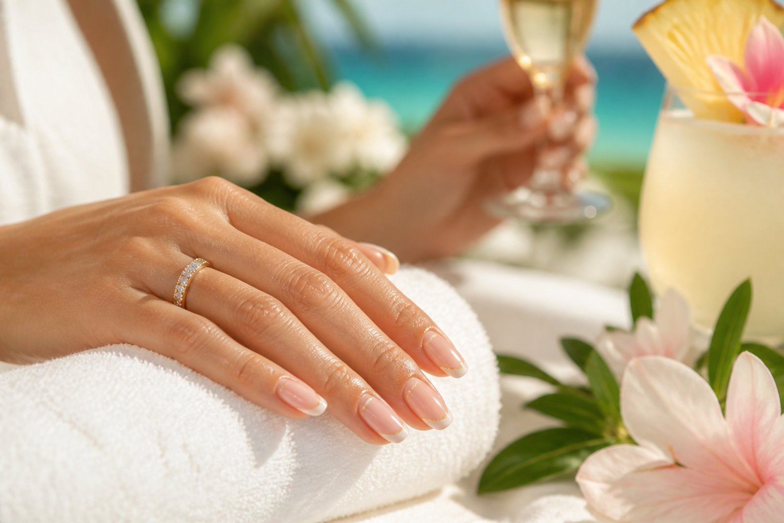 All-Inclusive Honeymoon Nails: Vacation-Proof Designs