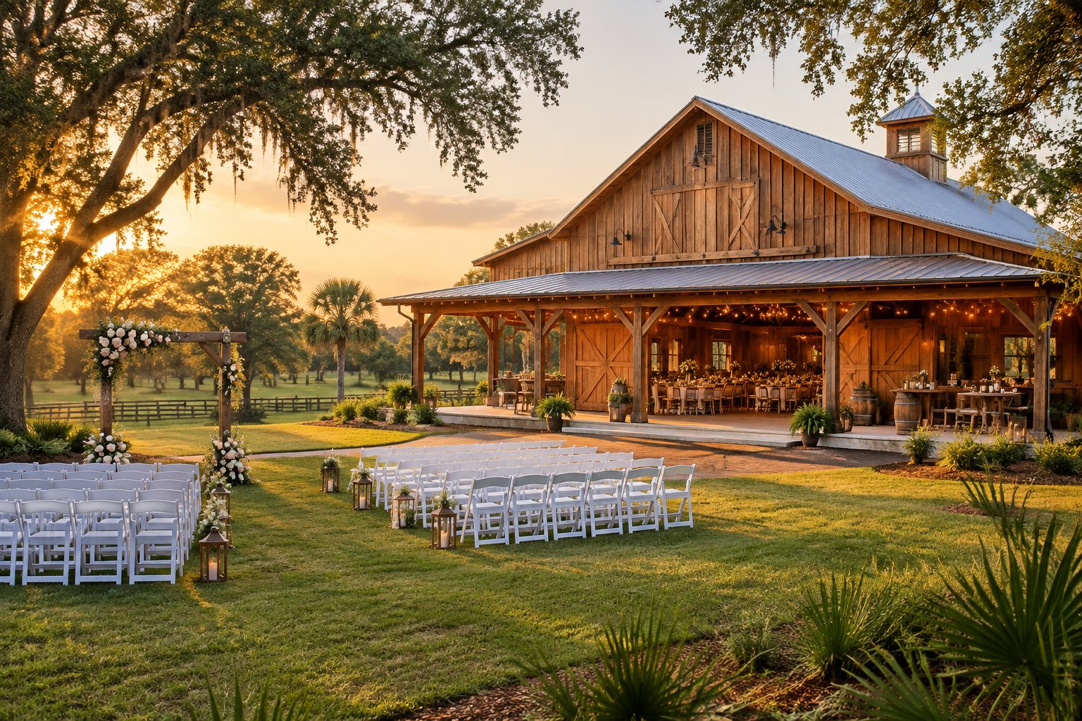 Barn Wedding Venues Zephyrhills: Local and Nearby Picks