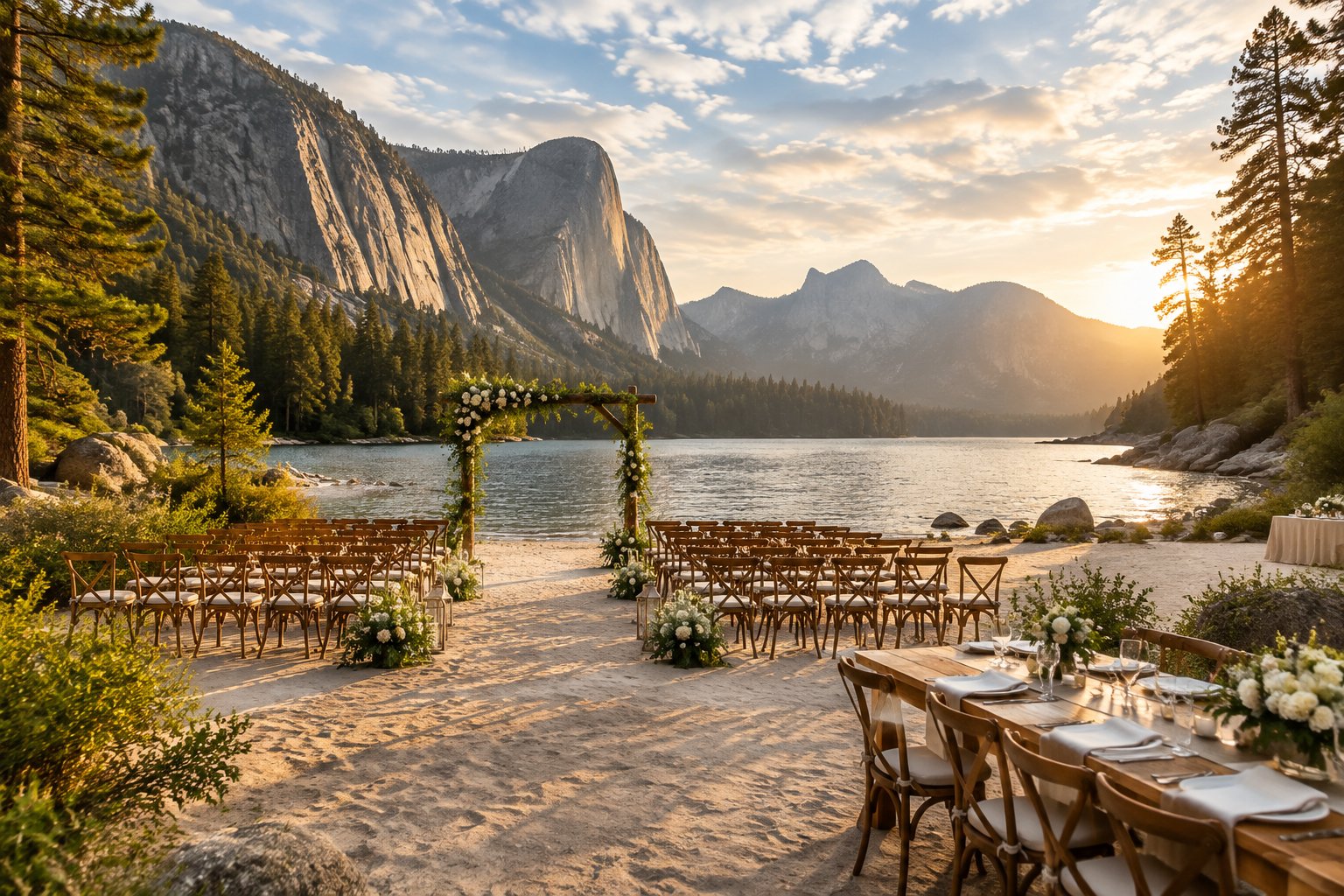 Beach Wedding Venues Yosemite: Ceremony Site Guide
