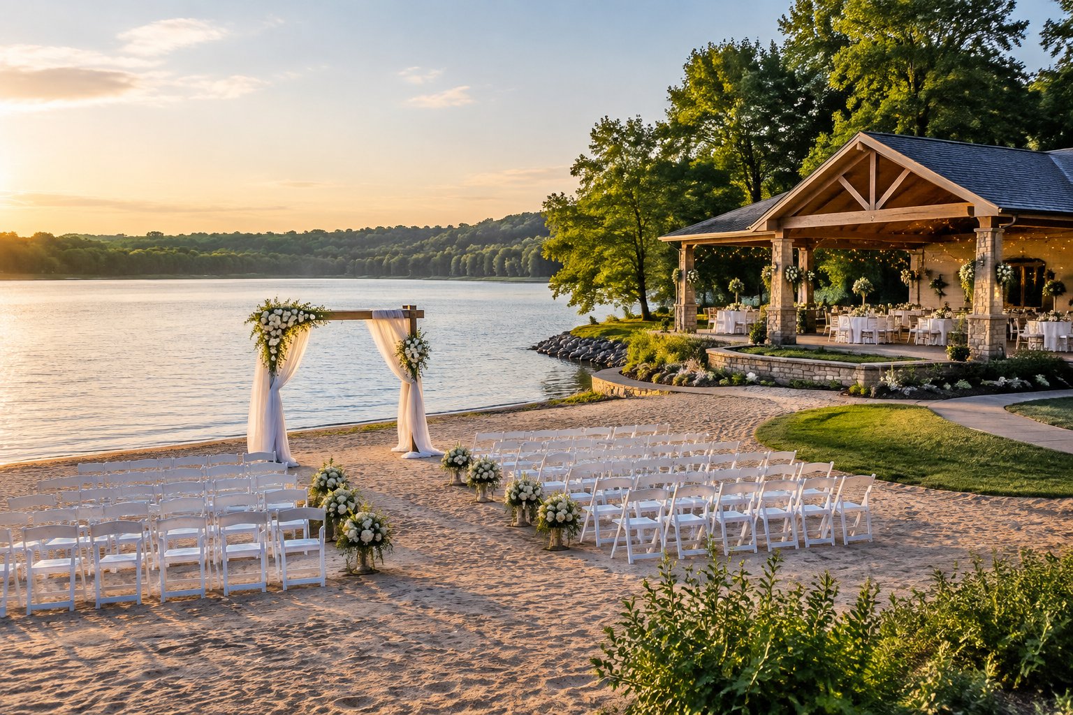 Beach Wedding Venues Zanesville: Waterfront Alternatives