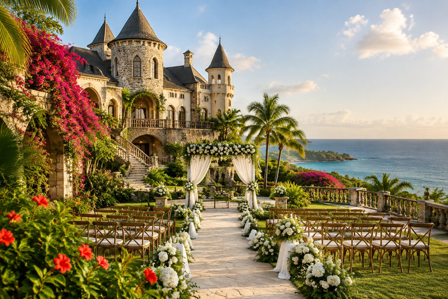 Castle Wedding Venues Jamaica: Trident, Pattoo & More