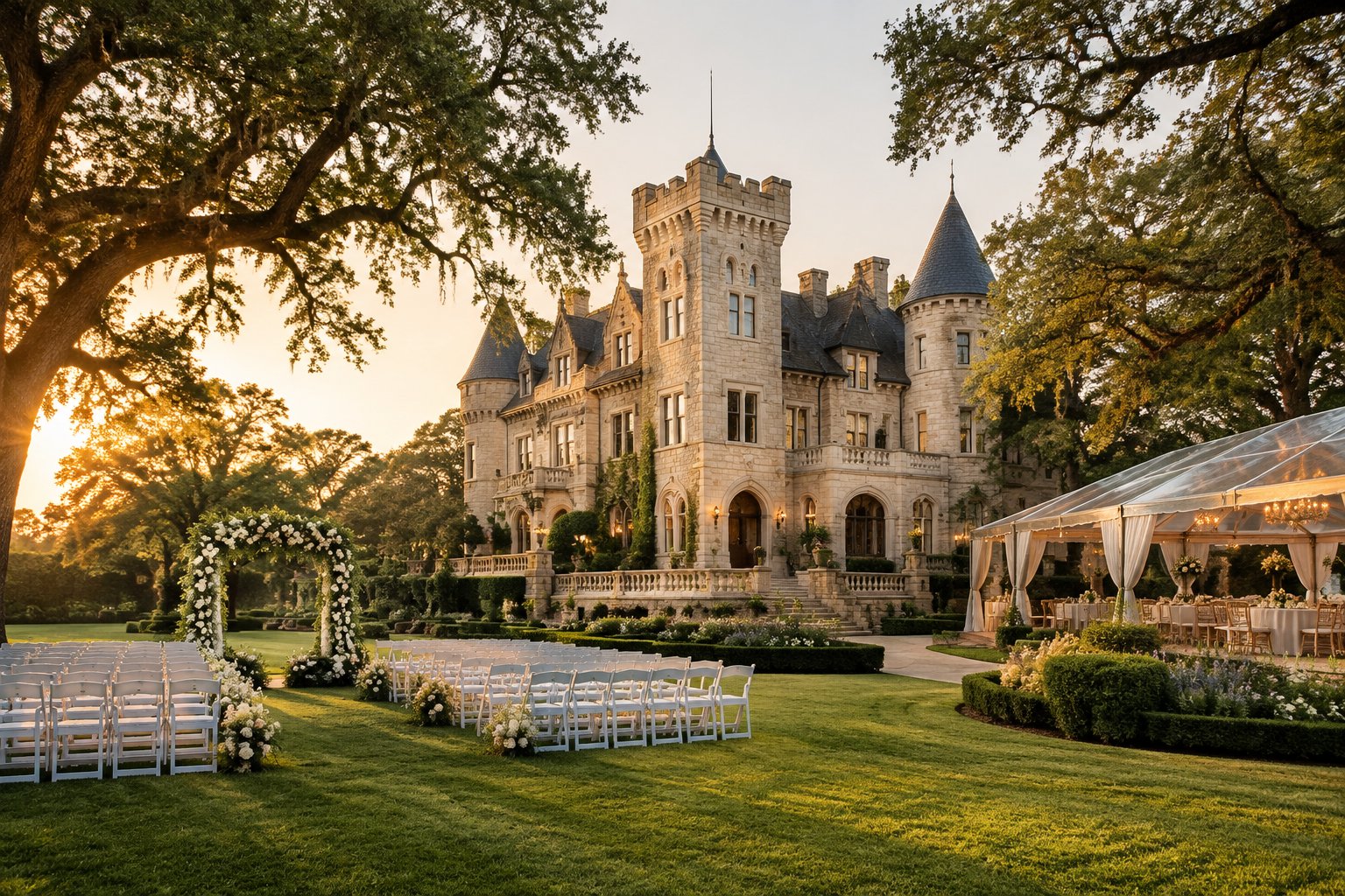 Castle Wedding Venues Baton Rouge: Costs and Picks