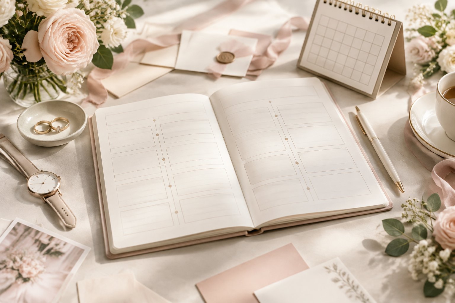 Create a Wedding Itinerary That Keeps the Day on Track