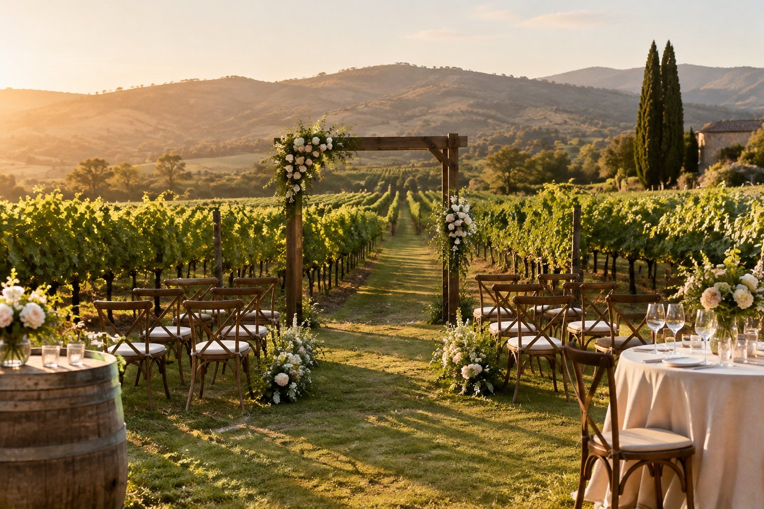 Intimate Wedding Venues Napa Valley: Small-Scale Celebrations