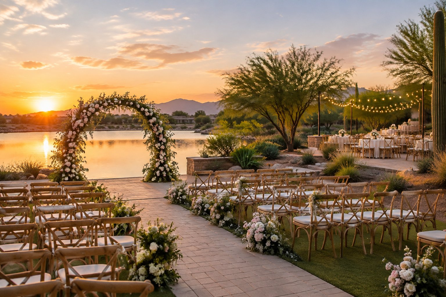 Lakeside Wedding Venues Gilbert: Val Vista Lakes and More