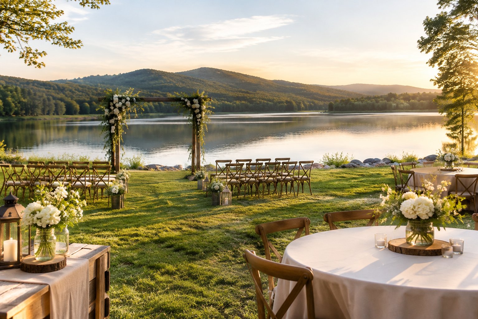 Lakeside Wedding Venues Under K: Budget Planning
