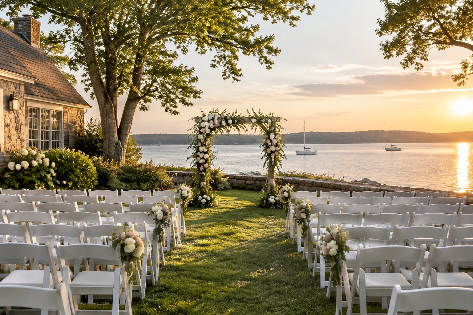Lakeside Wedding Venues Rhode Island: Lakes, Bays and Gardens