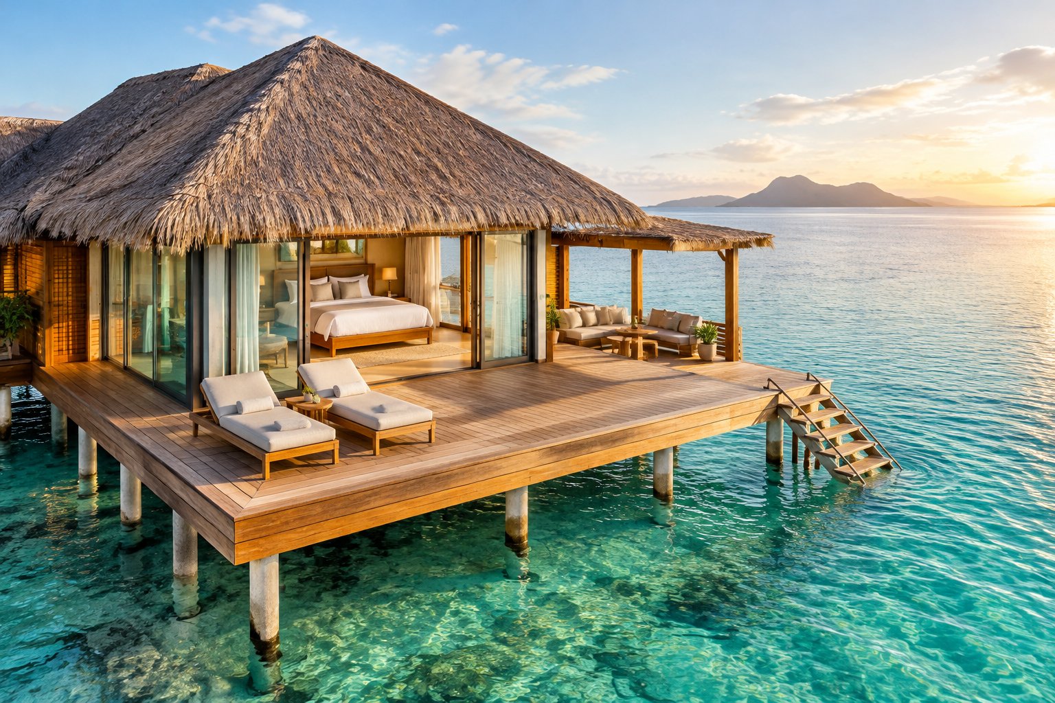 King Premium Panoramic Overwater Bungalow: Hilton Moorea Guide