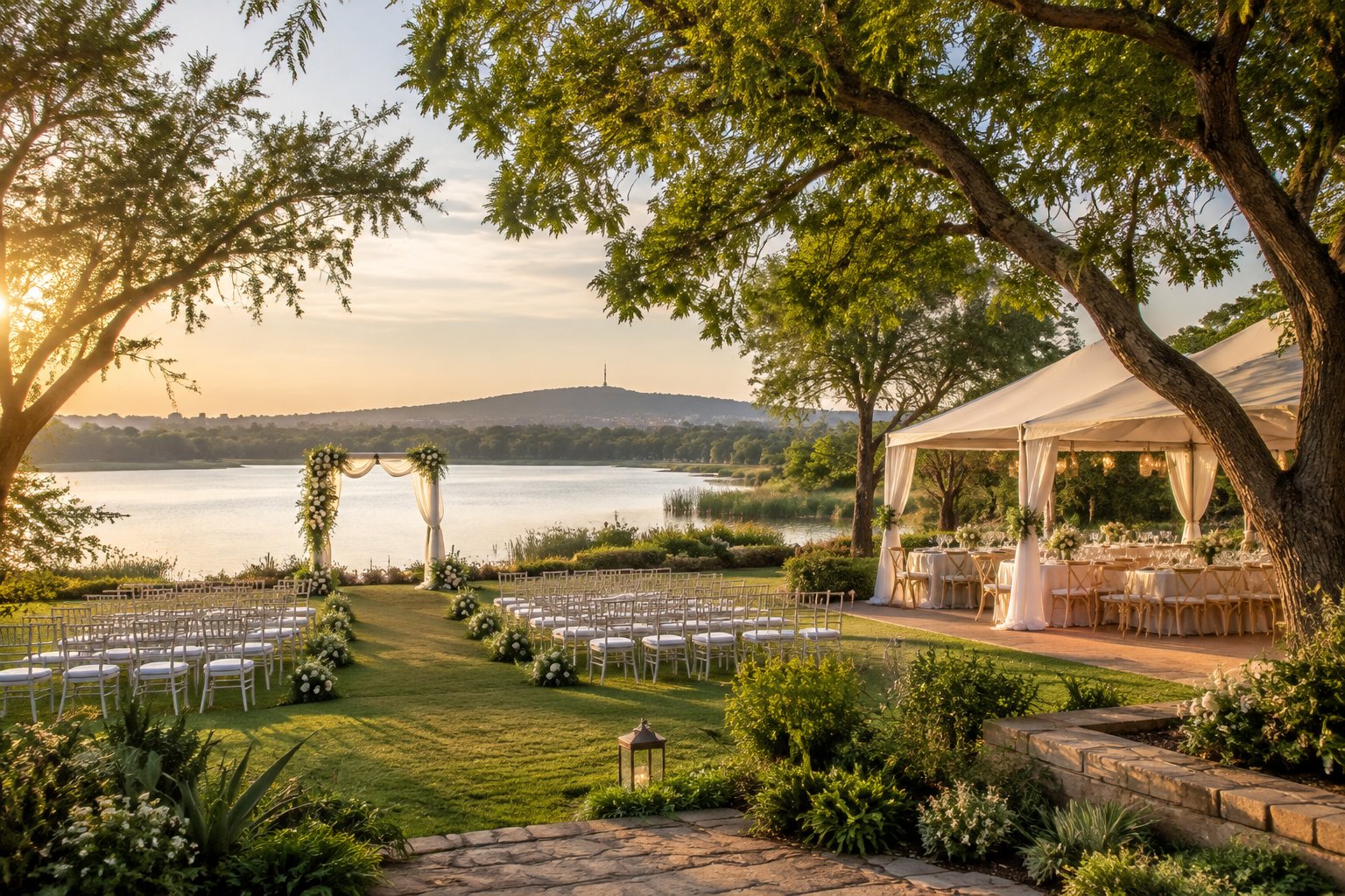 Lakeside Wedding Venue Pretoria: Spaces and Packages
