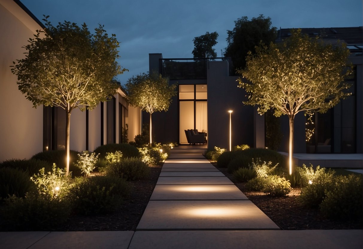 Modern Outdoor Lighting Enhancing Your Exterior Ambience Brilliantio