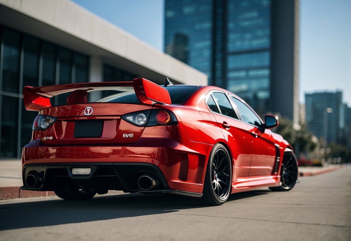 Evo X Wing Delete Kit: Enhancing Aerodynamics and Style
