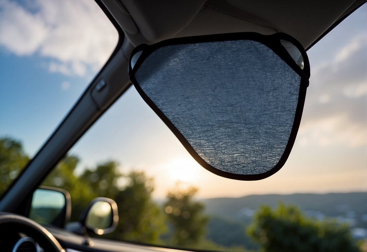 How to Keep Sun Shade Up in Car: Simple Methods for Secure Installation