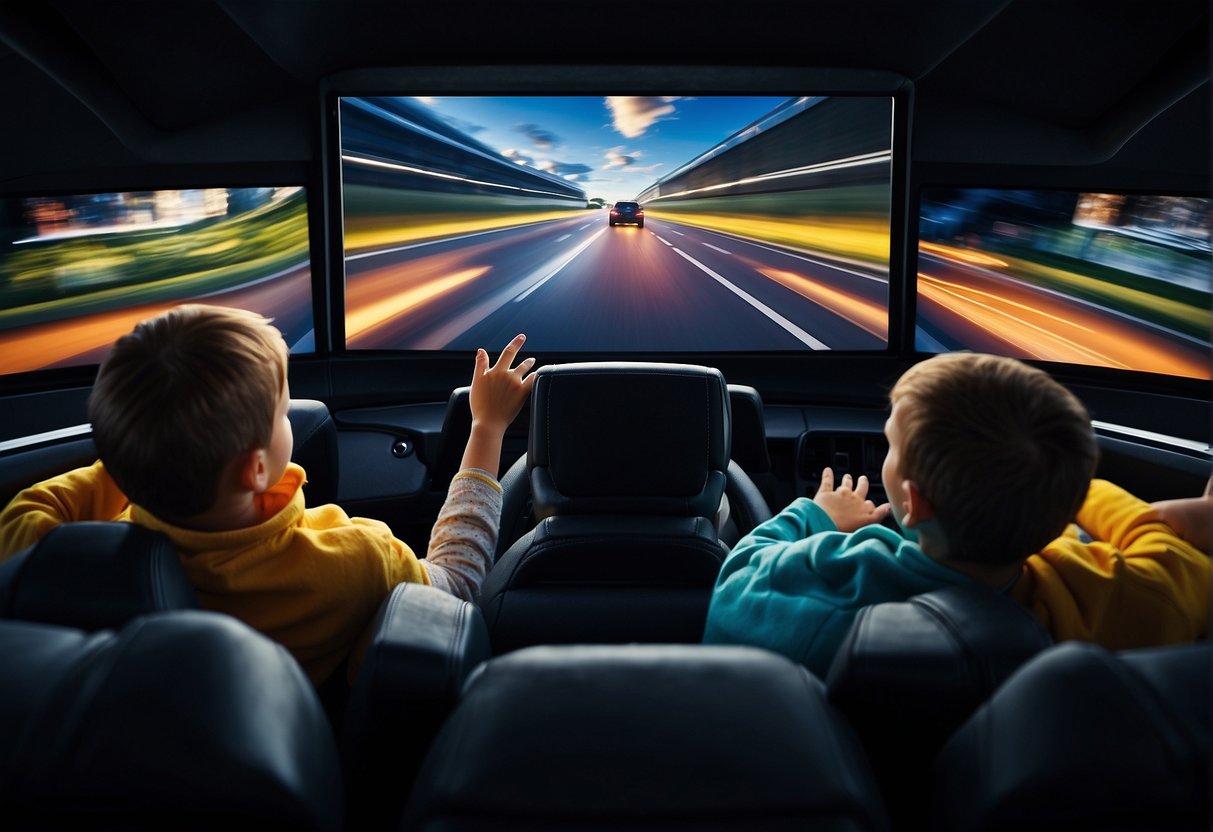 Cars With Screens in the Back: Enhancing Passenger Entertainment