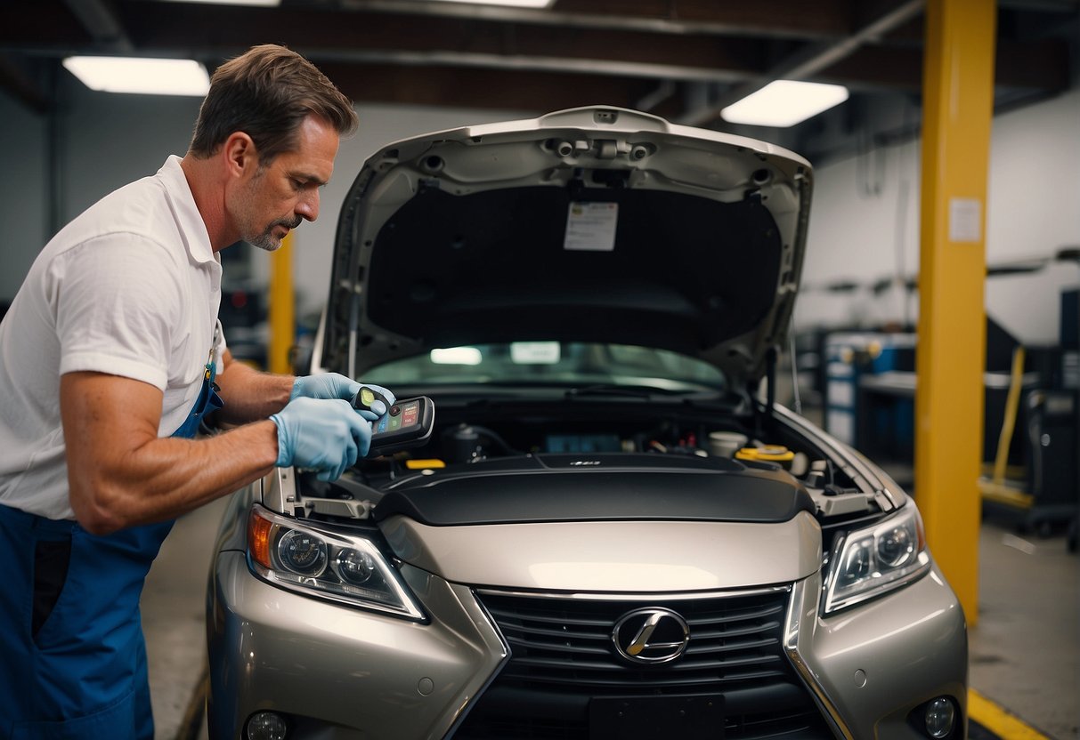 2007 Lexus ES 350 AC Recharge Guide: Steps for Cool Comfort